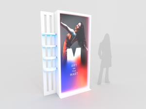 MODSE-1649 Lightbox w/ Shelves