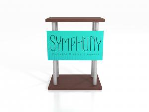 SYMSE-414 Portable Counter w/ Shelves