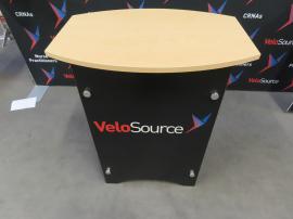 SYK-1045 Symphony Portable Display with SEG Fabric Graphic -- View 3